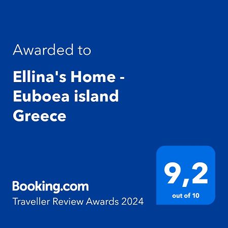Ellina'S Home - Euboea Island Greece Oxílithos Exterior foto